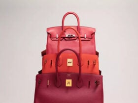 Stack of birkin bags