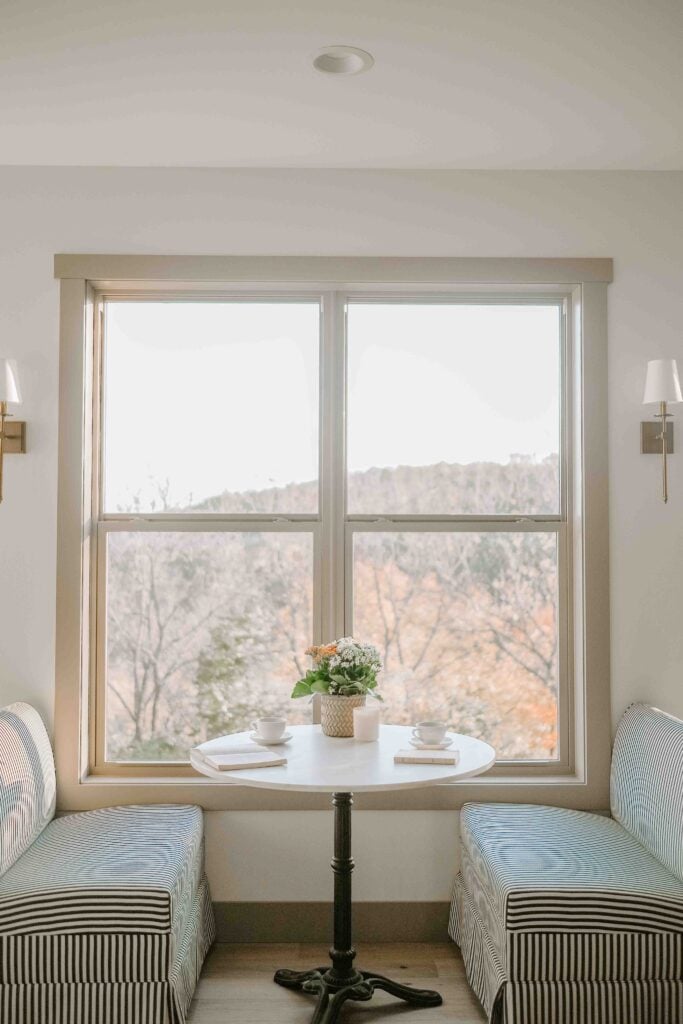 window nook in living room