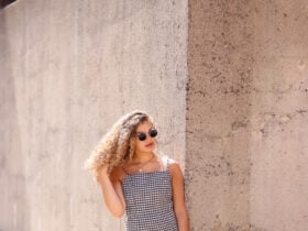 gingham dress