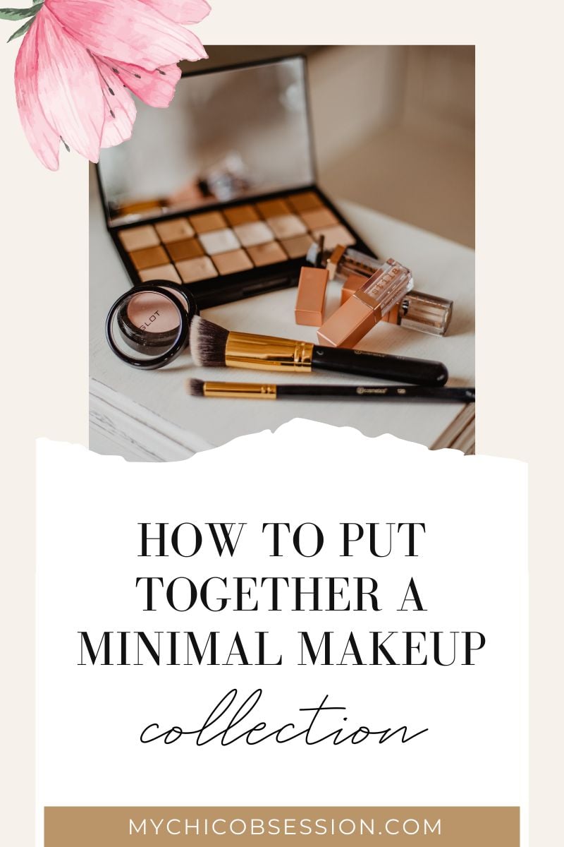 minimal makeup collection