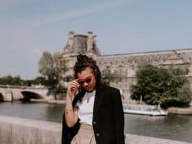 black blazer outfit