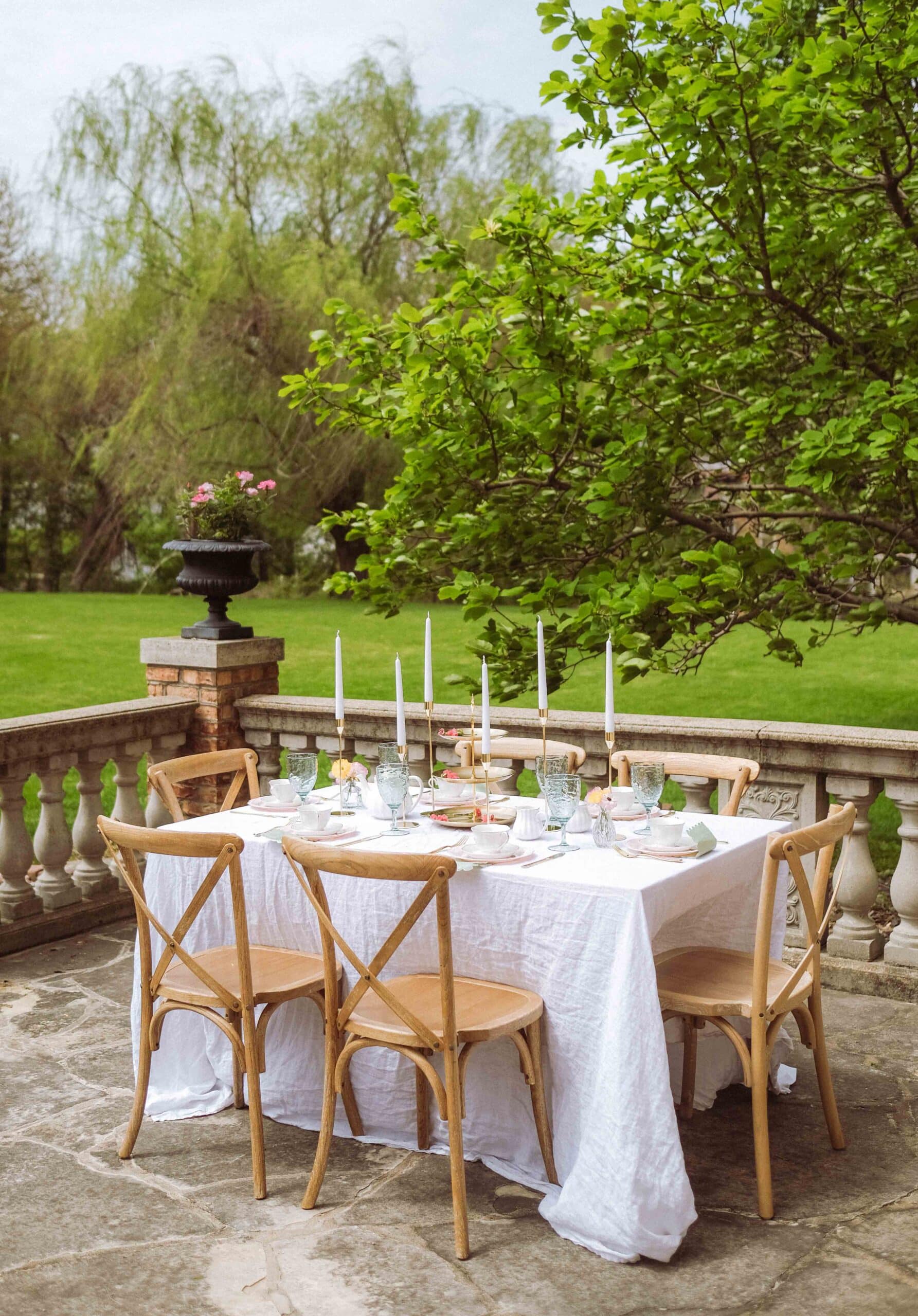 parisian garden tea party for adults