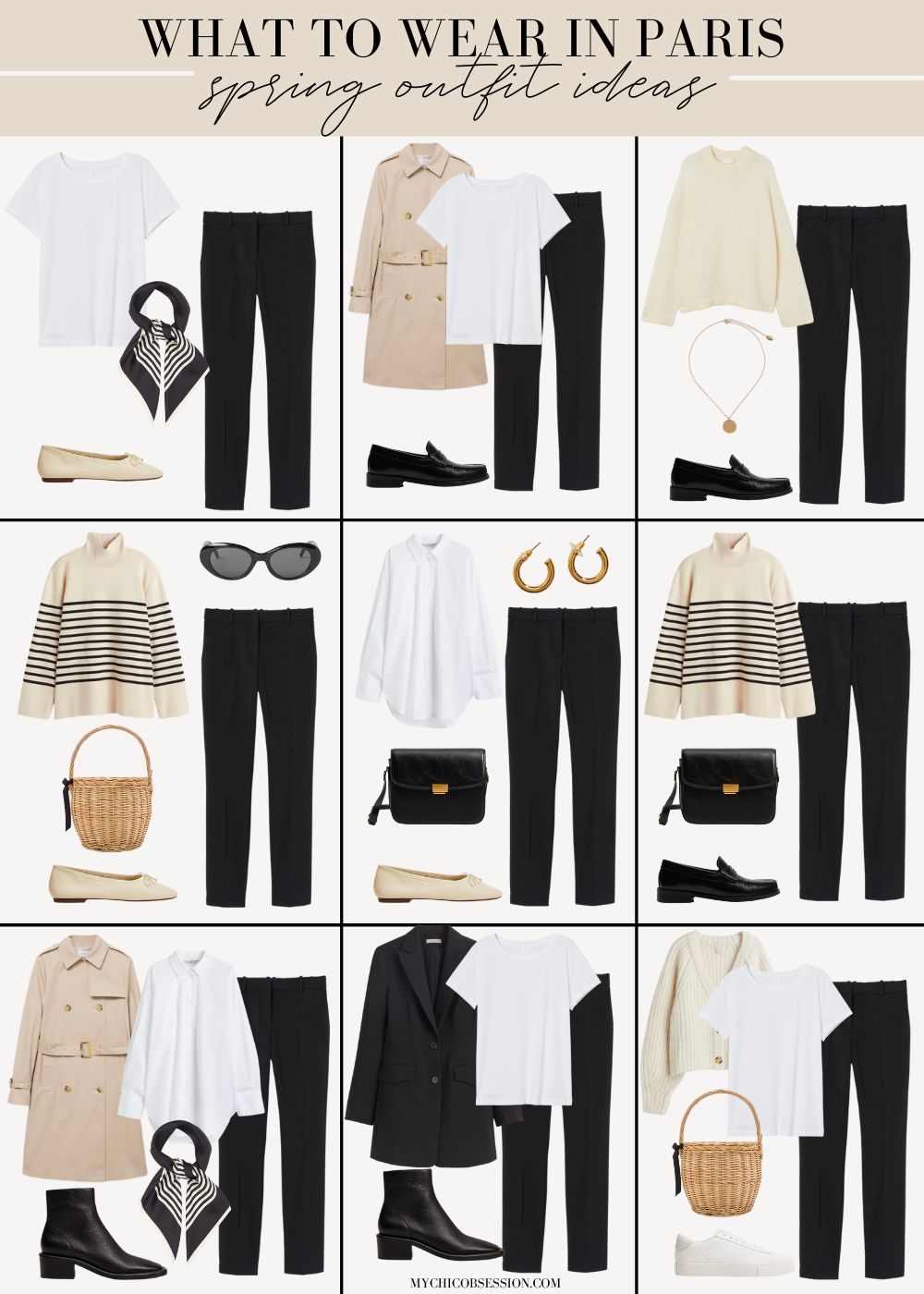 what to wear Paris spring