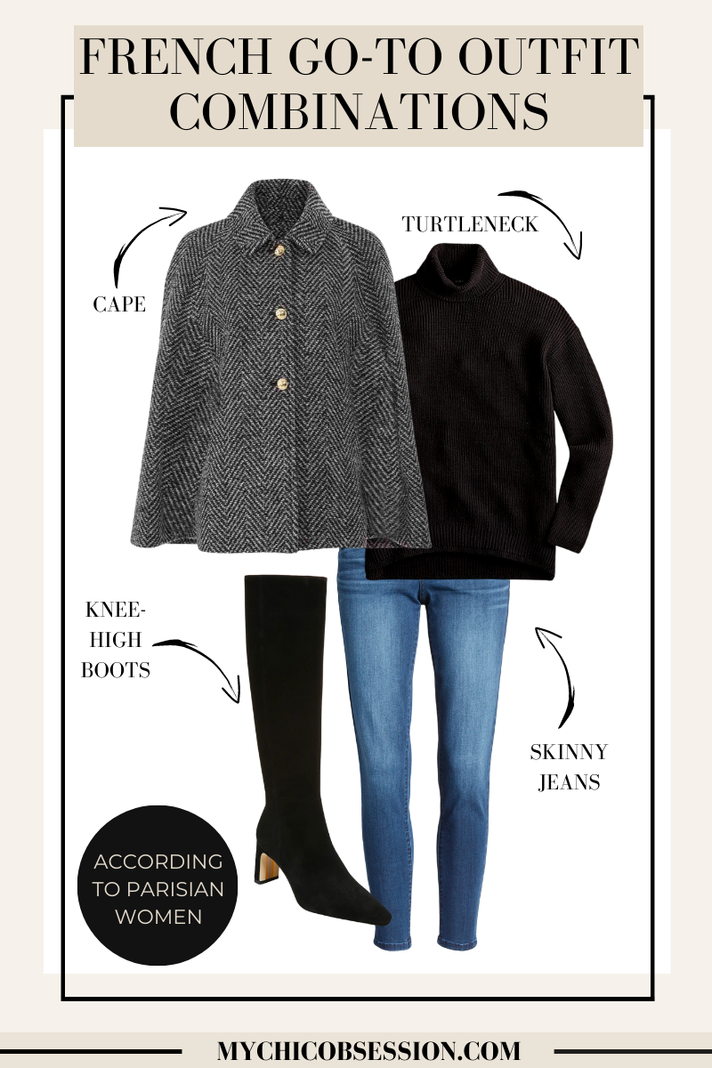 Favorite go-to french outfit combinations from Parisian women