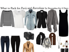 packing list for paris and barcelona